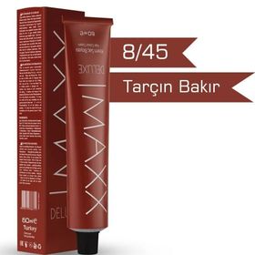 Maxx Deluxe 8.45 Tarçın Bakır 100 ml Tüp Krem Saç Boyası