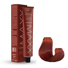 Maxx Deluxe 8.45 Tarçın Bakır 60 ml Tüp Saç Boyası + Sıvı Oksidan
