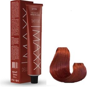 Maxx Deluxe 8.45 Tarçın Bakır 60 ml Tüp Saç Boyası + Sıvı Oksidan