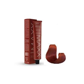 Maxx Deluxe 8.45 Tarçın Bakır 60 ml Tüp Saç Boyası + Sıvı Oksidan