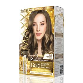 Maxx Deluxe 8,0 2 Adet Gold Saç Boyası
