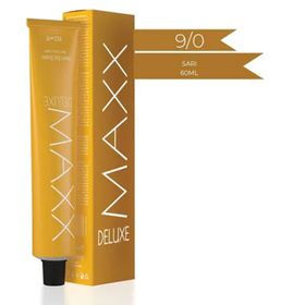 Maxx Deluxe 9.0 Sarı 60 ml Tüp Krem Saç Boyası