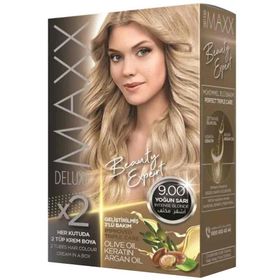 Maxx Deluxe 9.00 Yoğun Sarı Saç Boyası