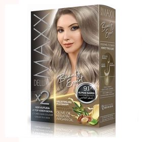 Maxx Deluxe 9.1 Elmas Sarısı Set Saç Boyası