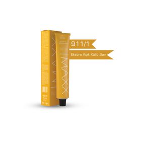 Maxx Deluxe 911 Ekstra Açıcı Sarı 60 ml Krem Tüp Saç Boyası