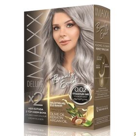 Maxx Deluxe Beauty Expert 0.02 Titanyum Gri Set Boya