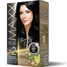 Maxx Deluxe Beauty Expert 1.0 Siyah Saç Boyası