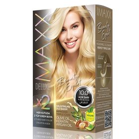 Maxx Deluxe Beauty Expert 10.0 Açık Sarı 2'li Set Boya