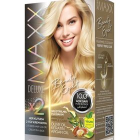 Maxx Deluxe Beauty Expert 10.0 Açık Sarı Saç Boyası