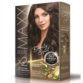 Maxx Deluxe Beauty Expert 5.0 Açık Kahve Saç Boyası