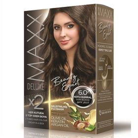 Maxx Deluxe Beauty Expert 6.0 Koyu Kumral Saç Boyası