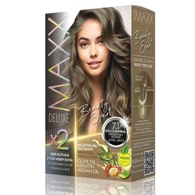 Maxx Deluxe Beauty Expert 7.1 Küllü Kumral Set Saç Boyası