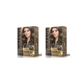 Maxx Deluxe Beauty Expert 8,11 2 Adet Yoğun Açık Küllü Kumral Saç Boyası