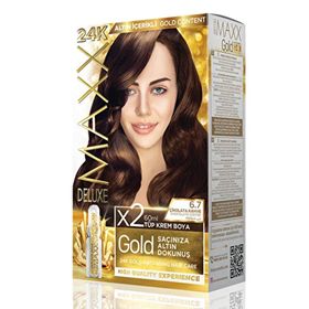 Maxx Deluxe Gold Set 6.7 Çikolata Kahve Saç Boyası