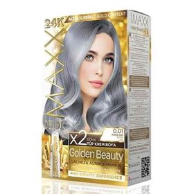 Maxx Deluxe Golden Beauty 0.01 Füme Gri Saç Boyası
