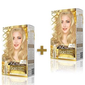 Maxx Deluxe Golden Beauty 10.0 Sedef Sarısı Set Boya