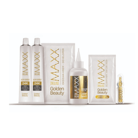 Maxx Deluxe Golden Beauty 7.11 Yoğun Küllü Kumral Saç Boyası