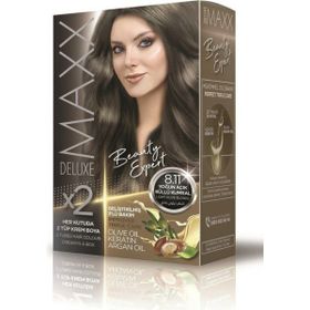 Maxx Deluxe Maxx Beauty Expert 8.11 Yoğun Açık Küllü Kumral Set Boya