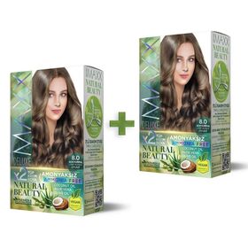 Maxx Deluxe Natural Beauty 8.0 Açık Kumral 2'li Set Boya