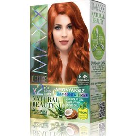 Maxx Deluxe Natural Beauty 8.45 Tarçın Bakır Saç Boyası