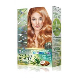 Maxx Deluxe Natural Beauty 8.73 Altın Karamel Saç Boyası