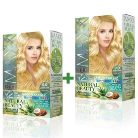 Maxx Deluxe Natural Beauty 9.0 Doğal Sarı 2'li Set Boya