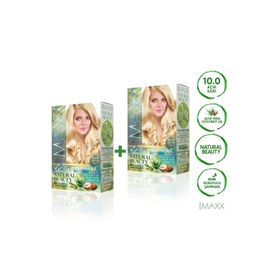 Maxx Deluxe Natural Beauty Amonyaksız 10.0 Açık Sarı x2 Saç Boyası Seti