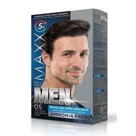 Maxx Deluxe No:05 Açık Kahve Erkek Saç Boyası