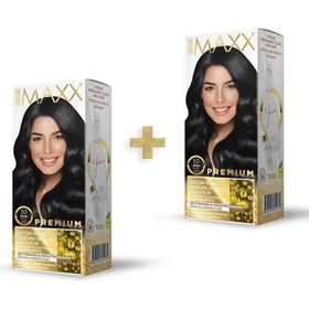 Maxx Deluxe Premium 1.0 Siyah Saç Boyası