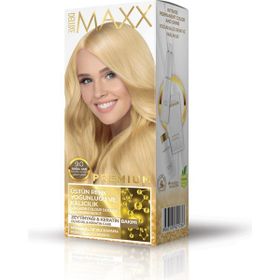 Maxx Deluxe Premium 9.0 Doğal Sarı Set Saç Boyası