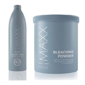 Maxx Deluxe Saç Açıcı Gri Toz Oryal 1 kg + 20 Volume Krem Oksidan
