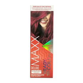 Maxx Deluxe Yarı Kalıcı Kırmızı 2 Adet Saç Boyası