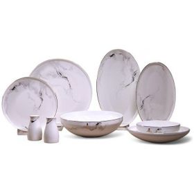 Maxx Doria Sky Marble 12 Kişilik 58 Parça Yemek Takımı