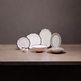 Maxx Doria Star Piano 12 Kişilik 58 Parça Yemek Takımı