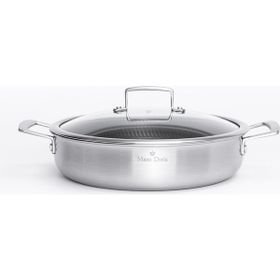 Maxx Doria Steel Fusion 28 cm Kısa Tencere