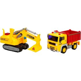 Maxx Wheels 1:20 Sesli ve Işıklı İnşaat Oyun Seti