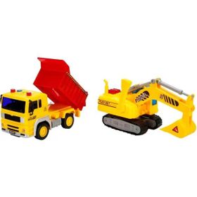Maxx Wheels 1:20 Sesli ve Işıklı İnşaat Oyun Seti