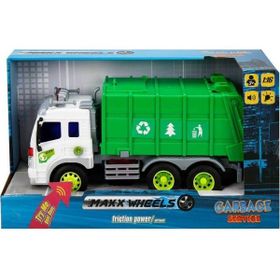 Maxx Wheels 13078 1:16 Sesli ve Işıklı Geri Dönüşüm Kamyonu