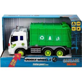 Maxx Wheels 13078 1:16 Sesli ve Işıklı Geri Dönüşüm Kamyonu