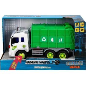 Maxx Wheels 13078 1:16 Sesli ve Işıklı Geri Dönüşüm Kamyonu