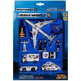 Maxx Wheels Havaalanı Seti 13 Parça