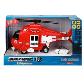 Maxx Wheels S00001997 1.16 Sky Rescue Team Sesli Işıklı Helikopter