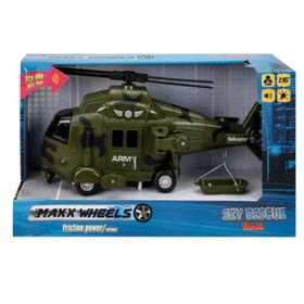 Maxx Wheels S00001997 1.16 Sky Rescue Team Sesli Işıklı Helikopter