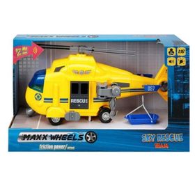 Maxx Wheels S00001997 1.16 Sky Rescue Team Sesli Işıklı Helikopter