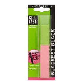 Maybelline 12,5 ml Great Lash Mascara Blackest Black Siyah Maskara