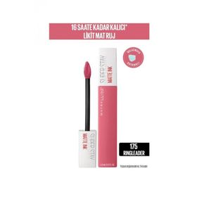 Maybelline 175-Ringleader New York Super Stay Likit Mat Ruj