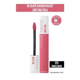 Maybelline 175-Ringleader New York Super Stay Likit Mat Ruj