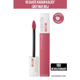 Maybelline 180-Revolutionary New York Super Stay Likit Mat Ruj