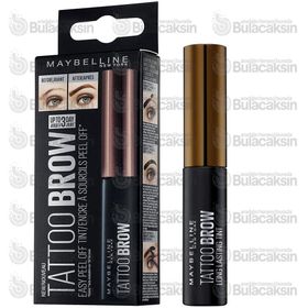 Maybelline Brow Tattoo Gel Açık Kahve Light Brown Kaş Boyası