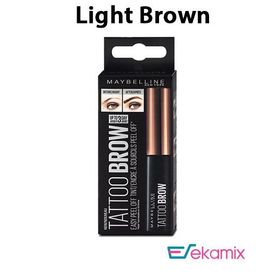 Maybelline Brow Tattoo Gel Açık Kahve Light Brown Kaş Boyası